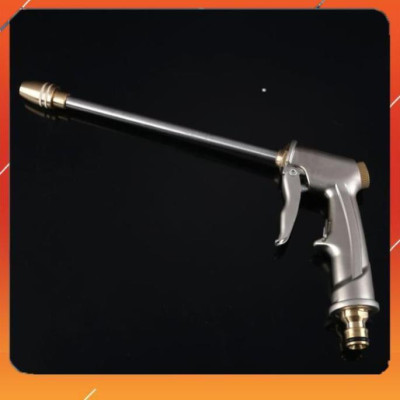 Vòi Xịt️Evoucher Bộ dây vòi xịt nước rửa xe, tưới cây , tăng áp 3 lần, loại 7m, 10m 206701-2 đầu đồng, cút đồng