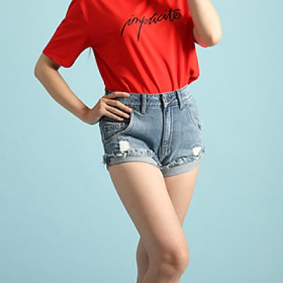 Quần Shorts Lai Lơ Vê (Denim shorts) - A8071