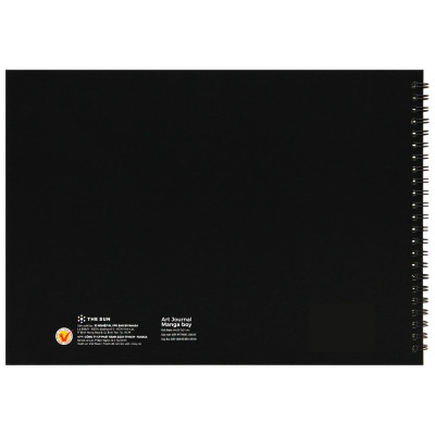 Tập Vẽ Lò Xo Art Journal A4 - 40 Trang 220gsm - The Sun - Manga Girl 01