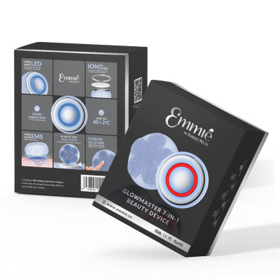 Máy Chăm Sóc Da Đa Năng EMMIÉ GLOWMASTER 7in1 BEAUTY DEVICE Rửa Mặt Sạch Sâu Nâng Cơ - Hàng Chính Hãng
