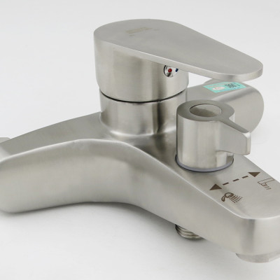 Bộ vòi sen nóng lạnh Inox SUS 304 Eurolife EL-LAVEN 01 (Trắng vàng)