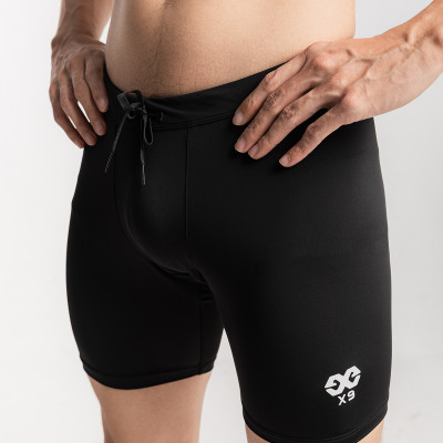 Quần Bơi Nam Trơn Cao Cấp Form Trên Gối - X099