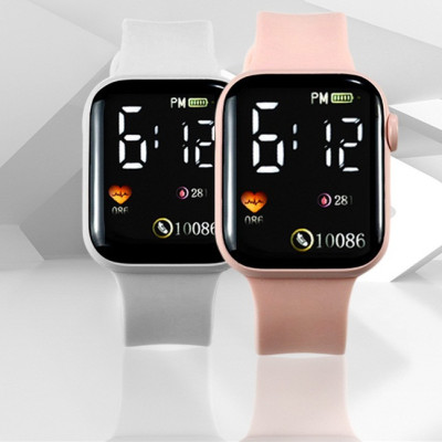 Đồng hồ điện tử , đồng hồ thể thao đeo tay nam nữ phong cách hiện đại (màu ngẫu nhiên)