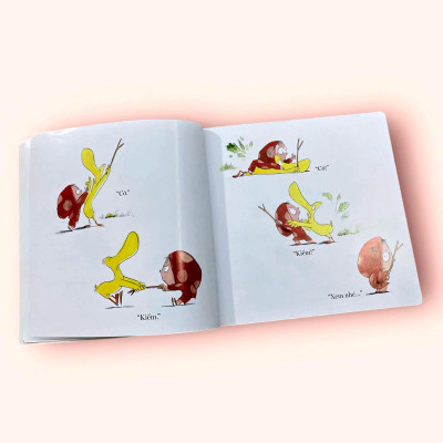 Sách cho bé - Ích Kỷ Quá Đi! - Vịt và Chấm - Sách tranh - Dành cho trẻ 3+