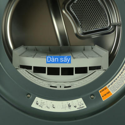 WT2517NHEG - Tháp giặt sấy LG Inverter giặt 25 kg - sấy 17 kg - Hàng Chính Hãng