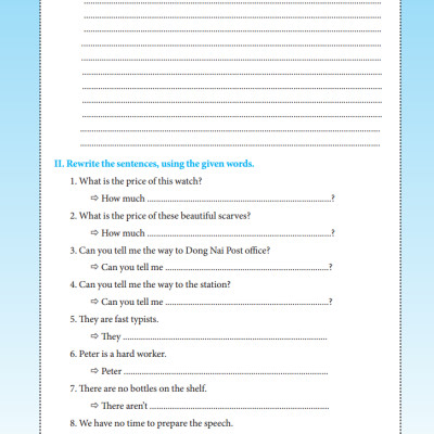 The Langmaster - Bài Tập Tiếng Anh Lớp 7 - Có Đáp Án (Tái Bản 2021)