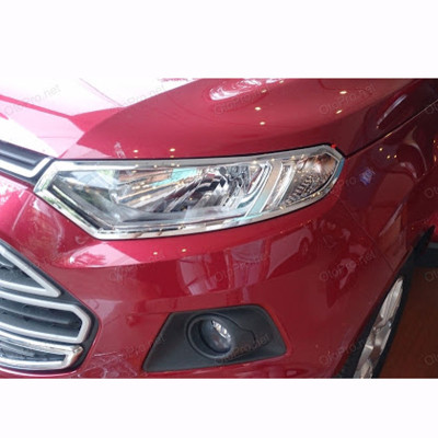 Ốp Viền Đèn Pha, Hậu Mạ Crom Dành Cho Xe Ô Tô Ecosport 2018-2020
