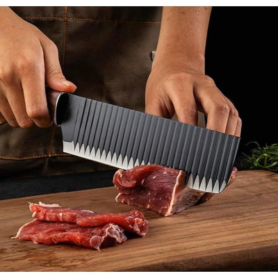 Bộ Dao 5 Món Nhật Bản Vân Gợn Sóng Tiện Dụng