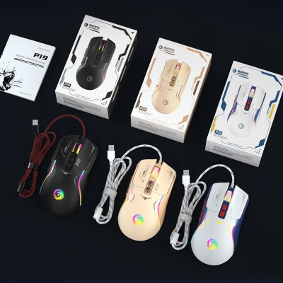 Chuột LED RGB 7200 DPI Gaming Mouse P19RGB cho máy tính , Laptop hàng nhập khẩu