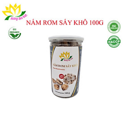 NẤM RƠM SẤY KHÔ HŨ 100G - HƯƠNG SEN VIỆT