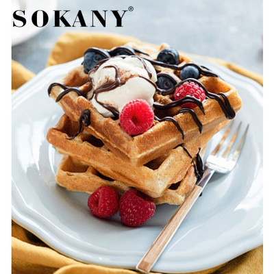 Máy kẹp nướng đa năng 3IN1 SOKANY SK-08092 công suất cao 1500W, bộ 3 khay nướng đa năng, tháo lắp dễ dàng vệ sinh - HÀNG CHÍNH HÃNG - DELIYA