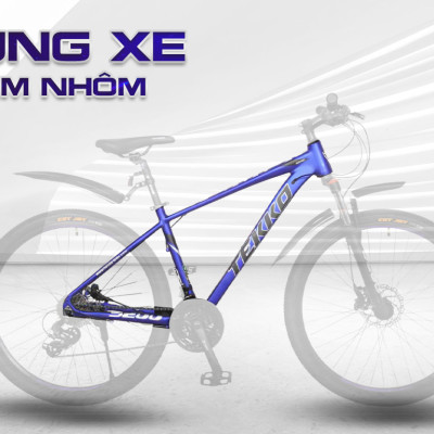 Xe đạp thể thao Tekko S200 27.5 inch Khung Nhôm cao cấp - Phù hợp với người cao từ 1m58 trở lên