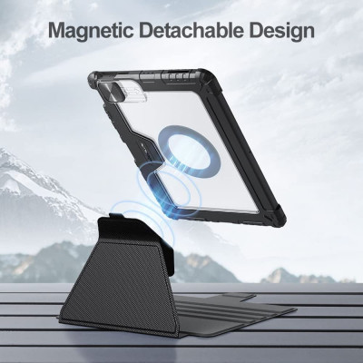 Bao da ốp lưng cho iPad Pro 11 inch / iPad Pro 12.9 inch 2020/2021/2022 đa chức năng có thể tháo rời từ tính Nillkin Magnetic Bumper - Hàng chính hãng
