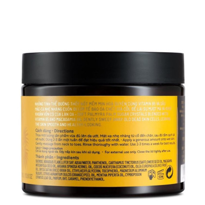 Tẩy da chết cơ thể đường thốt nốt An Giang Cocoon 200ml Lamita Hair Spa - LS038- The Cocoon Original Vietnam