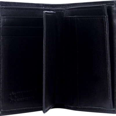 Ví Nam Da Cá Sấu Kiểu Đứng Huy Hoàng HT2228 (12.5 x 10 cm) - Đen