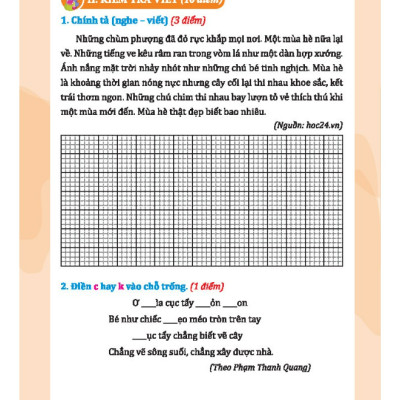 Sách - Bộ đề kiểm tra Tiếng Việt lớp 3 tập 1
