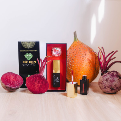 ​​​​SON KEM GẤC DỀN MẸ KEN MÀU CAM CÀ RỐT