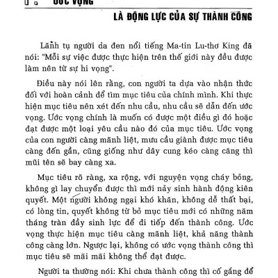 10 Suy Nghĩ Không Bằng Một Hành Động