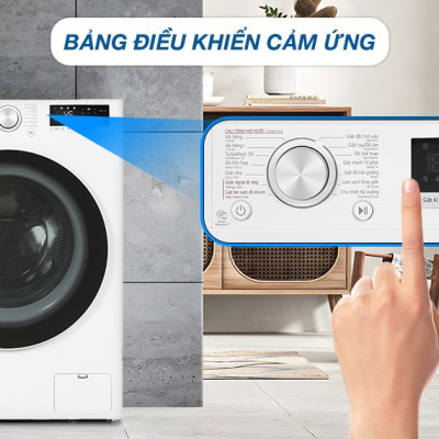 Máy giặt LG AI DD Inverter 10 kg FV1410S4W1  - Hàng Chính Hãng