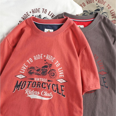 Áo thun phong cách Retro_Biker_dã ngoại