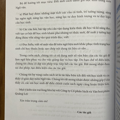 Ngữ văn 8 - Đề ôn luyện và kiểm tra (Dùng ngữ liệu ngoài sgk)