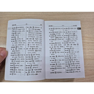 Sách - Từ Điển Việt - Hàn - Hồng Ân