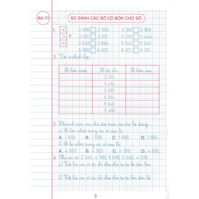 Sách - Vở Ô Li Bài Tập Toán Lớp 3 - Quyển 2 - Dùng Kèm SGK Chân Trời Sáng Tạo - Hồng Ân