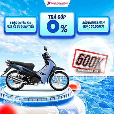 Xe Máy Honda Wave Alpha Phiên Bản Cổ Điển 2024