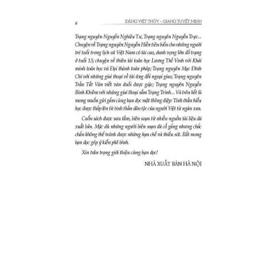 Sách - Trạng Nguyên Việt Nam - Đặng Việt Thuỷ & Giang Tuyết Minh - VIETNAMBOOK