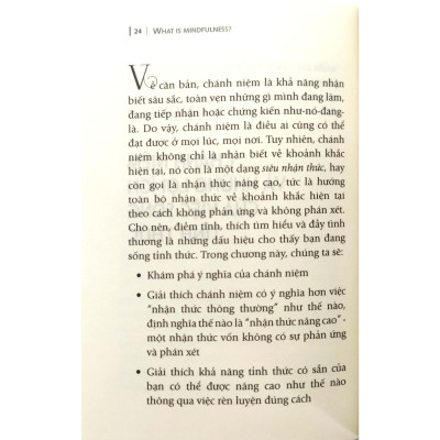 Sách - Đường Về Tỉnh Thức - What Is Mindfulness - First News