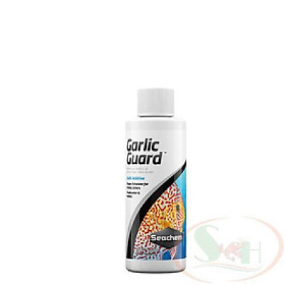 Hỗ trợ tiêu hóa Seachem Garlic Guard 100ml, 250ml, 500ml cải thiện biếng ăn cá thủy sinh nước biển
