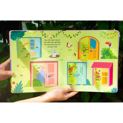 Sách - Lift the flap - So sánh - Lật mở khám phá cho trẻ 0 - 6 tuổi - Đinh Tị Books