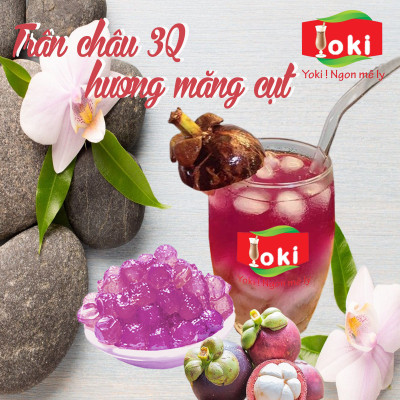 Trân châu 3Q hương măng cụt Yoki
