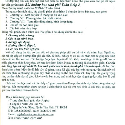 Bồi Dưỡng Học Sinh Giỏi Toán 7 - Tập 2 (Tái Bản 2023)