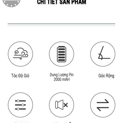 Quạt Mini Tích Điện Đeo Cổ Thời Trang Besti Y01,  3 Tốc Độ Gió Siêu Mát, Chạy Siêu Êm, Dung Lượng Pin 2000mAh, Phù Hợp Khi Chạy Bộ, Đi Du Lịch , Văn Phòng, Đi Chơi- Hàng Chính Hãng