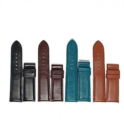 HJ8101-02-03-04 - Dây đồng hồ Huy Hoàng da bò size 12, 14 