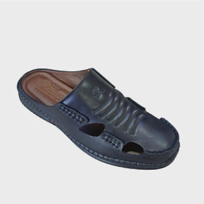 Dép Bít Mũi Nam HÀ NAM Da Bò Thật Cao Cấp GSB20111