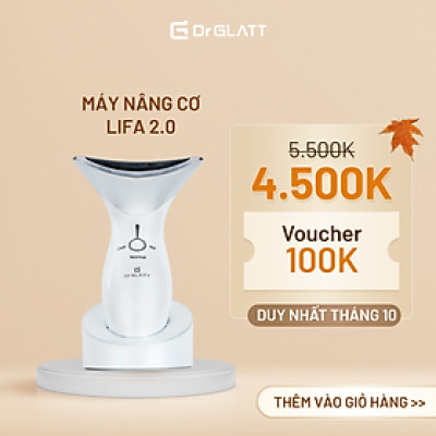Máy nâng cơ và trẻ hóa da LIFA 2.0, hàng chính hãng Dr Glatt, thương hiệu Đức