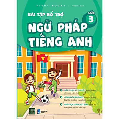 Sách  Bài tập bổ trợ ngữ pháp Tiếng Anh lớp 3 - BẢN QUYỀN