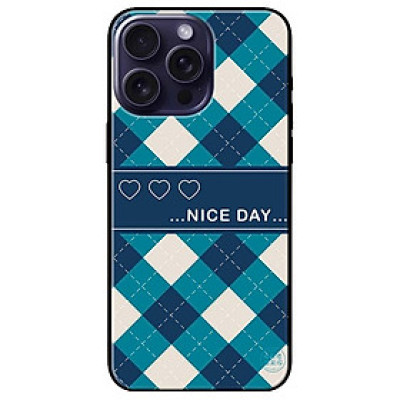 Ốp lưng dành cho Iphone 15 - Iphone 15 Plus - Iphone 15 Pro - Iphone 15 Pro Max - Nice Day Xanh - Hàng Chính Hãng