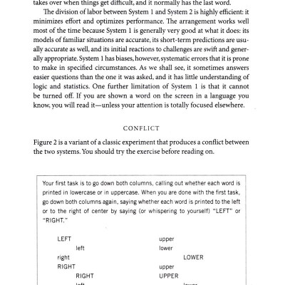 Thinking, Fast and Slow