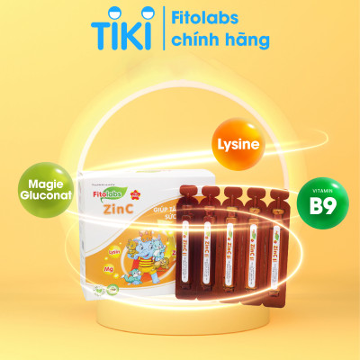 Fitolabs ZinC bổ sung kẽm cho bé giúp tăng sức đề kháng, kích thích ăn ngon miệng, tăng cường hấp thu chất dinh dưỡng