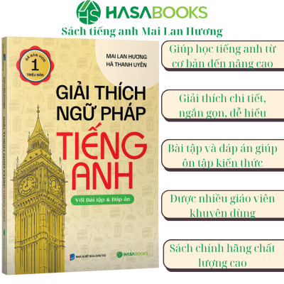 Combo 2 Cuốn Giải Thích Ngữ Pháp Và Trắc Nghiệm Ngữ Pháp Tiếng Anh