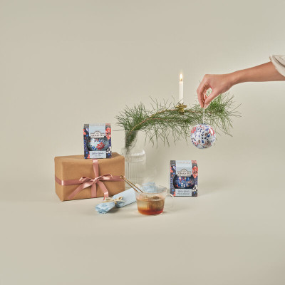 [LIMITED EDITION] TRÀ AHMAD ANH QUỐC -  HÌNH CẦU WINTER - BÁ TƯỚC pha ấm (25g) - Earl Grey - Chắt lọc sự tinh túy