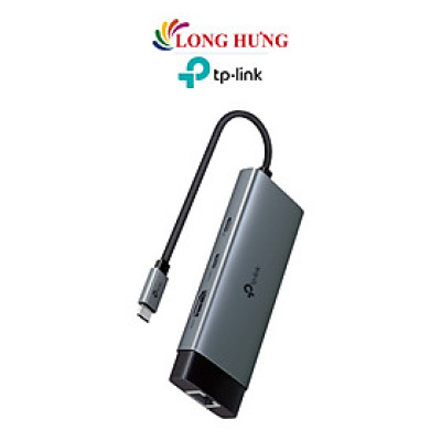 Cổng chuyển đổi TP-Link 6-in-1 USB-C UH6120C - Hàng chính hãng