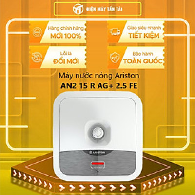 Máy nước nóng gián tiếp Ariston AN2 15 R AG+ 2.5 FE - Hàng chính hãng( Chỉ giao HCM)