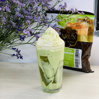 Bột Trà Sữa Thái Xanh (Bột trà sữa Matcha Latte) Na Arun túi 500G pha đủ 40 Ly - Hàng nhập khẩu chính hãng Thái Lan