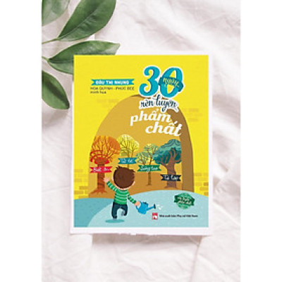 Sách - 30 Ngày Rèn Luyện Phẩm Chất - Bộ Sách Rèn Luyện Phẩm Chất Qua 5 Tháng - NXB Phụ Nữ