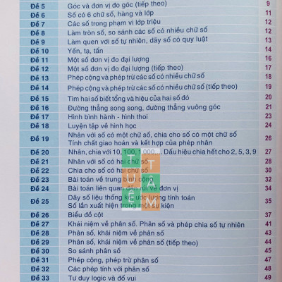 Sách - Phát triển trí thông minh Toán 4