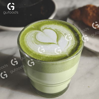 Combo pha chế Matcha latte từ OATSIDE - Pha được 9 ly thành phẩm - Gồm 9 Hộp OATSIDE 180ml + Gói 50g Bột Matcha trà Ôlong GUfoods